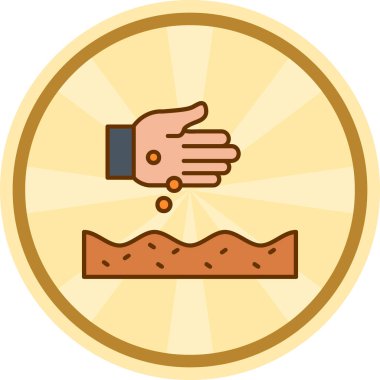 Ekmek ikonu, vektör çizimi. fırın