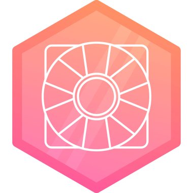 güzel çiçek vektör simgesi