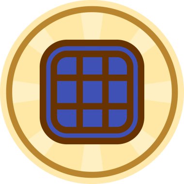 Sikke Simgesi vektör illüstrasyonu