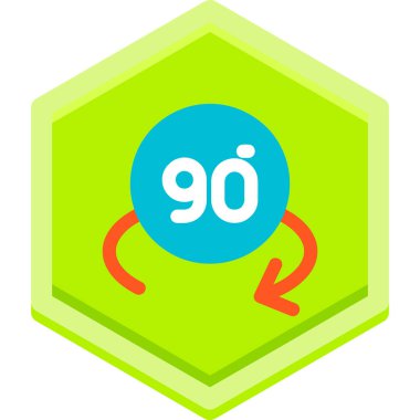 0 numaralı işaret simgesi, vektör illüstrasyonu