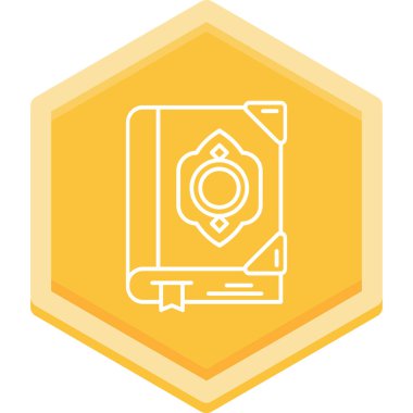 Modern simgenin vektör illüstrasyonu