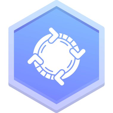 Seo simgesinin vektör illüstrasyonu