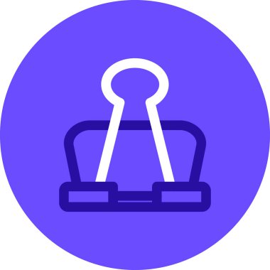 Bir salıncak simgesinin vektör illüstrasyonu