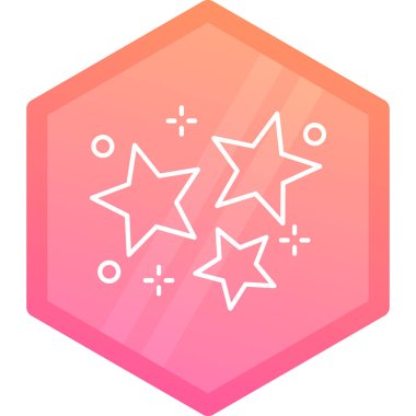 Yıldızın vektör illüstrasyonu