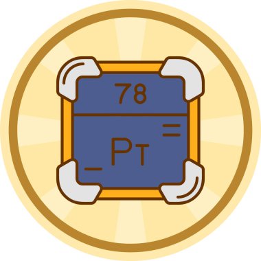 Bir gazın ikonunun vektör illüstrasyonu