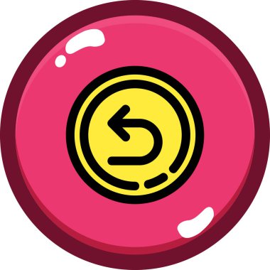 Sikke Simgesi vektör illüstrasyonu