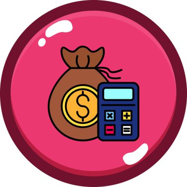 para simgesi vektör illüstrasyonu