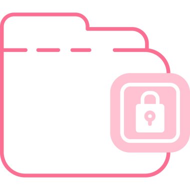 belge dosya dizini simgesi ana hat biçiminde