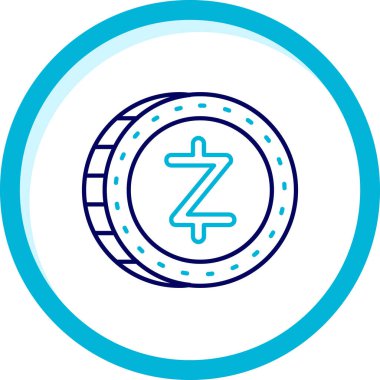 Z simgesinin vektör illüstrasyonu