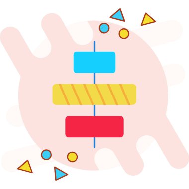 Tasarımınız için bir arkaplanın vektör illüstrasyonu