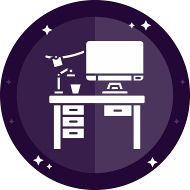 Modern simgenin vektör illüstrasyonu