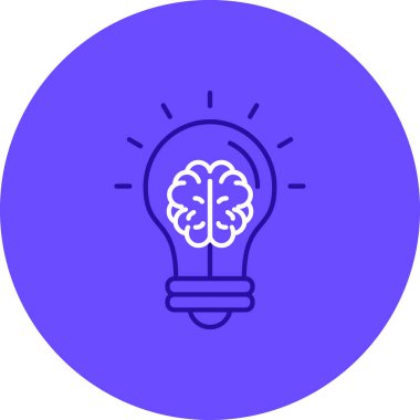 Vektör Beyin simgesi illüstrasyonu