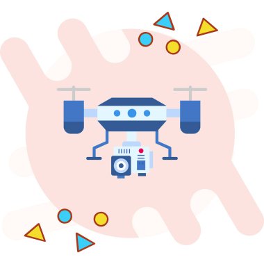 Robotik kol vektör tasarımlı robot