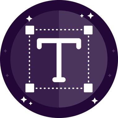 harf logo tasarımı vektör çizimi