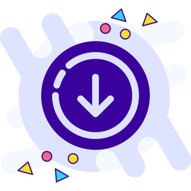 pusula yönü simgesi doldurulmuş - özet biçimi