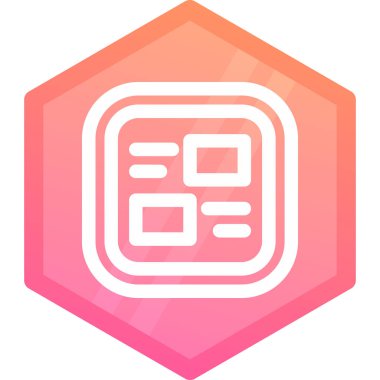 Japon Çin Yeni Yıl ikonu taslak tarzında