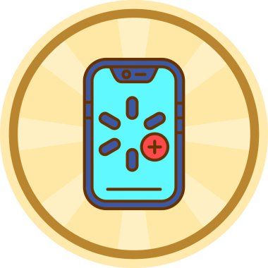 Çağrı merkezi telefon simgesi