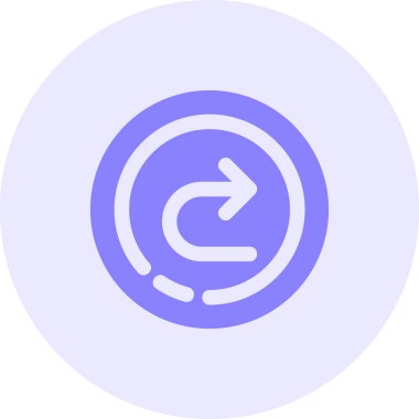 ok simgesi, vektör illüstrasyonu