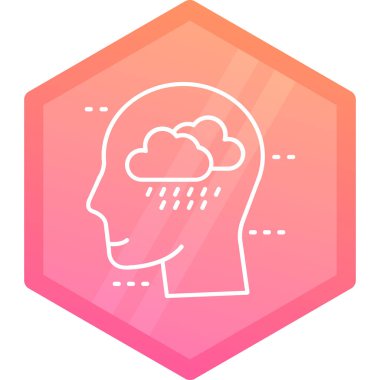 vektör Bulut simgesi illüstrasyonu