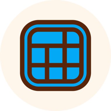 çubuk simgesi vektör illüstrasyonu