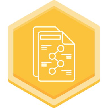 trend biçimi izole edilmiş arkaplanda veri depolama simgesi