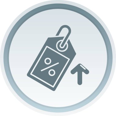 moda biçimi izole edilmiş arkaplanda fiyat etiketi simgesi