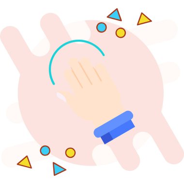 Akıllı bir saati olan el.