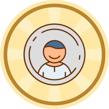 İş. Web simgesi basit illüstrasyon