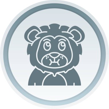 Tatlı bir çizgi film ayısının vektör çizimi