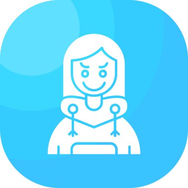 Kıskanç kabartma buz, basit vektör illüstrasyonu