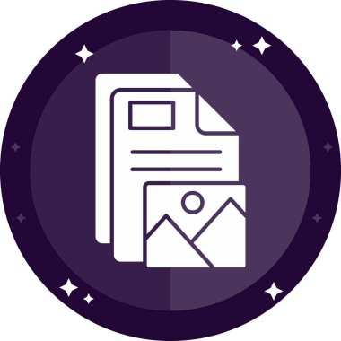 Bir harfin vektör simgesi