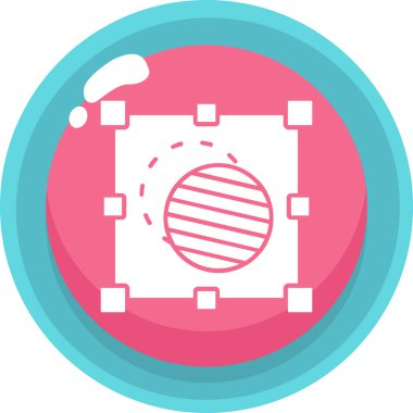 Maske düğmesi çizimleri, basit vektör çizimleri