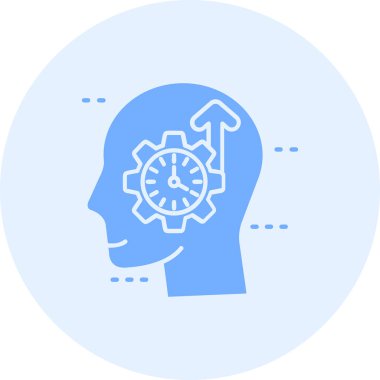 Saat. Web simgesi basit illüstrasyon