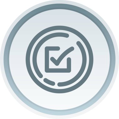 kontrol listesi simgesi vektör illüstrasyonu