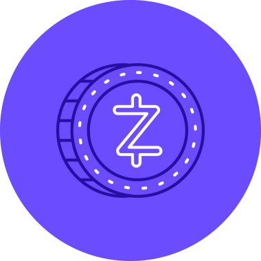 Modern bir simgenin vektör illüstrasyonu