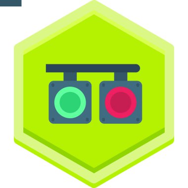 yiyecek içecek ikonu düz stil