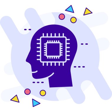 Yapay zeka simgesi - özet biçimi