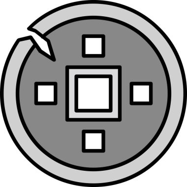 Modern b 'nin vektör illüstrasyonu eksik simgesi