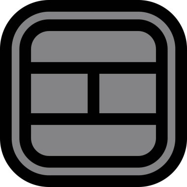 kart simge vektör çizim