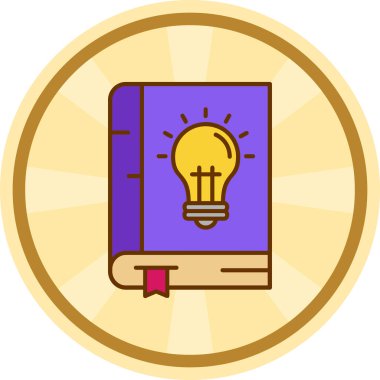 kitap simgesi vektör illüstrasyonu