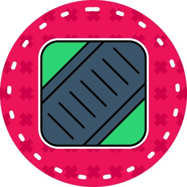 Kumarhane simgesi vektör illüstrasyonu