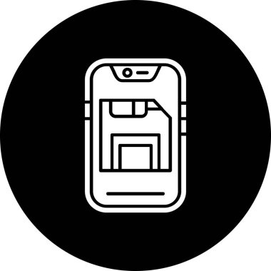 illustration vector graphic of smartphone icon