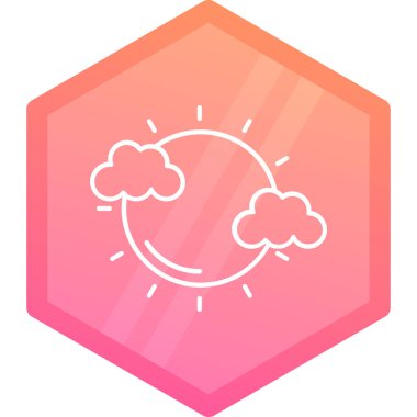 bulut simgesi, vektör illüstrasyonu