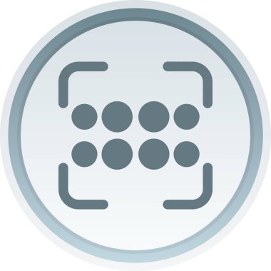 Modern b 'nin vektör illüstrasyonu eksik simgesi