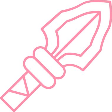 Silah. Web simgesi basit illüstrasyon