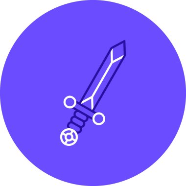 Modern bir simgenin vektör illüstrasyonu