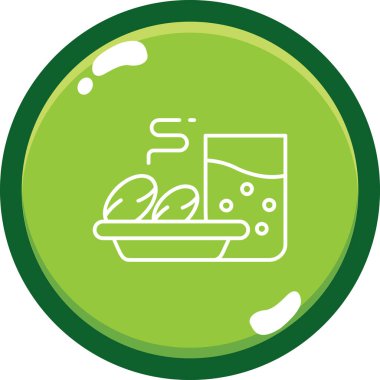 vektör kahve simgesi, vektör illüstrasyon tasarımı