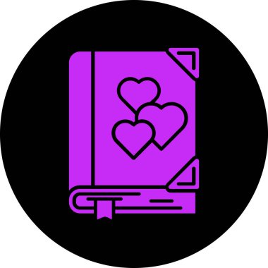 kalp simgesi olan dizüstü bilgisayar