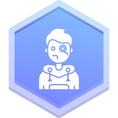 Doktor hasta simgesi, izometrik biçim