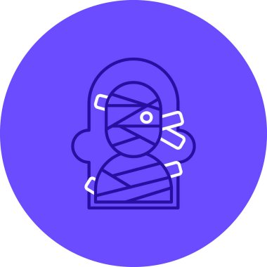 Modern simgenin vektör illüstrasyonu